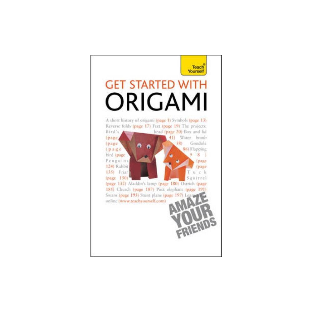 Get Started with Origami - (Teach Yourself) by Robert Harbin (Paperback)