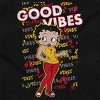 Betty Boop Positive Vibes Graffiti Womens Graphic T Shirt Tees Brisco Brands - 2 of 4