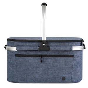 Generic Picnic Basket Thickening Foldable Picnic Basket with Removable Baskets & Sewn - 1 of 4