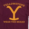 Men's - Yellowstone - Wear The Brand Y Short Sleeve Graphic T-Shirt - 2 of 4