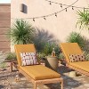 78"x24" Woven Outdoor Chaise Lounge Cushion - Threshold™ - 2 of 4