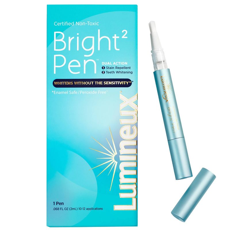 Lumineux Bright2 Dual Action Stain Repellant &#38; Whitening Pen - 0.068 fl oz, 1 of 14