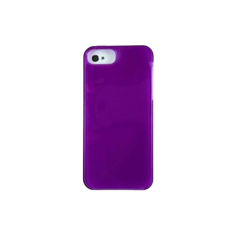 Verizon High Gloss Silicone Case for Apple iPhone SE2, 5, 5s, SE - Purple, 1 of 2