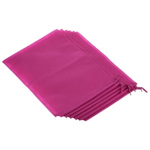 Unique Bargains Gym Sports Outdoor Traveling Fiber Cloth Drawstring Bag 6 Pcs - 1 of 3