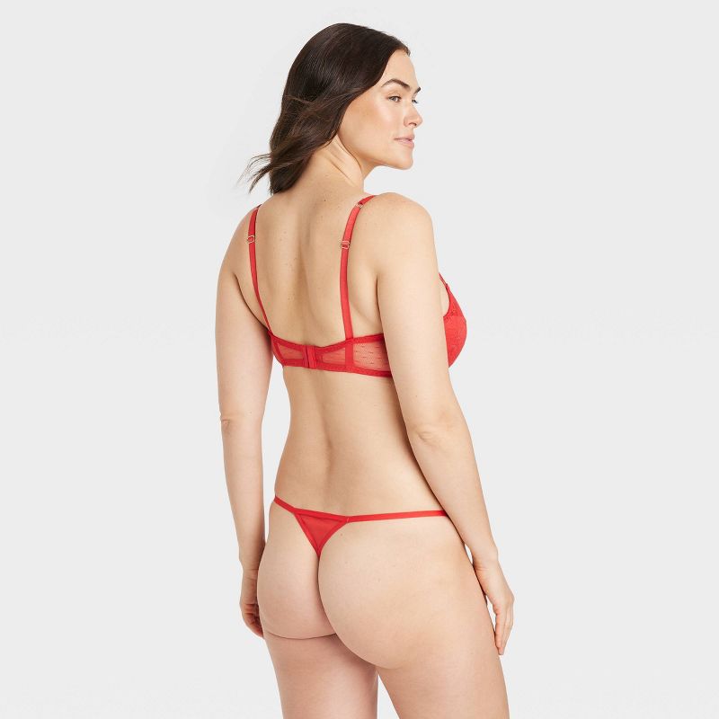 Women's Lace and Mesh String Thong - Auden™, 6 of 8