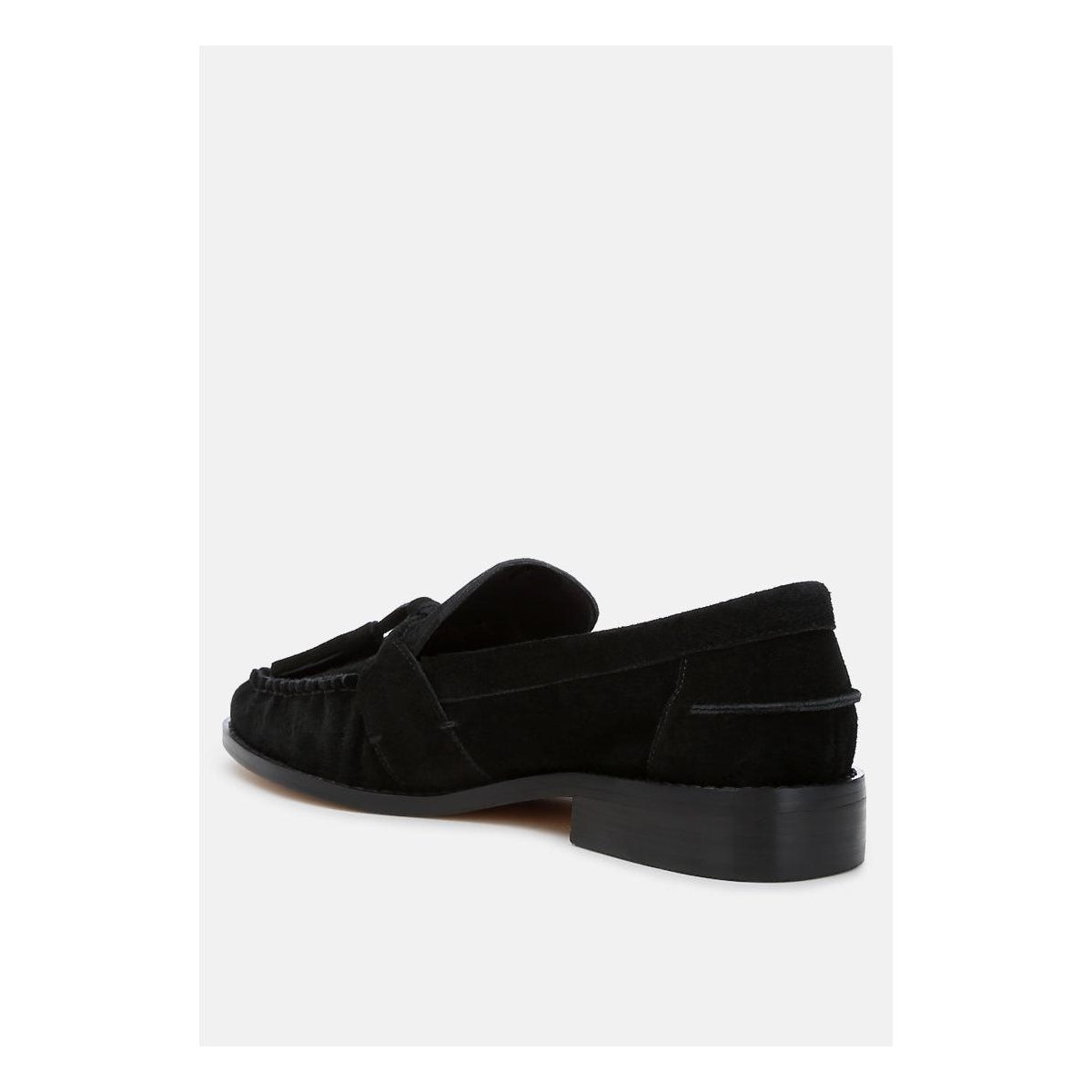 Женские туфли Rag & Co Womens Rhone Tassels Detail Suede Loafers 10 — фото 3