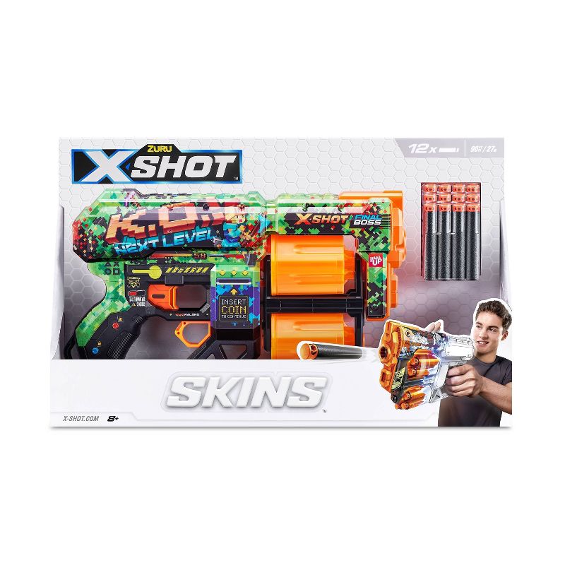 X-Shot SKINS Dread Dart Blaster - K.O. by ZURU, 3 of 10