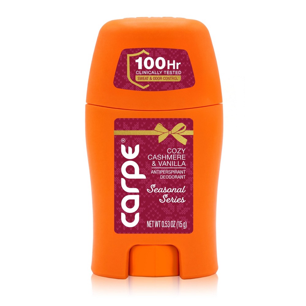 Carpe Mini Cozy Cashmere & Vanilla Antiperspirant and Deodorant - 0.5oz