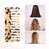 Unique Bargains Women's Acetate Wide Tooth Hair Comb 5.31"x2.36" Beige Black 1 Pc - 4 of 4