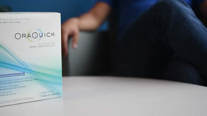 OraQuick In-Home HIV Test Kit - 1ct, 2 of 13, play video