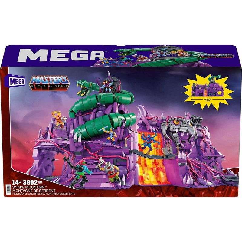MEGA MOTU Superhero Toy Building Set for Adults, Masters of the Universe with He-Man, 1 of 7