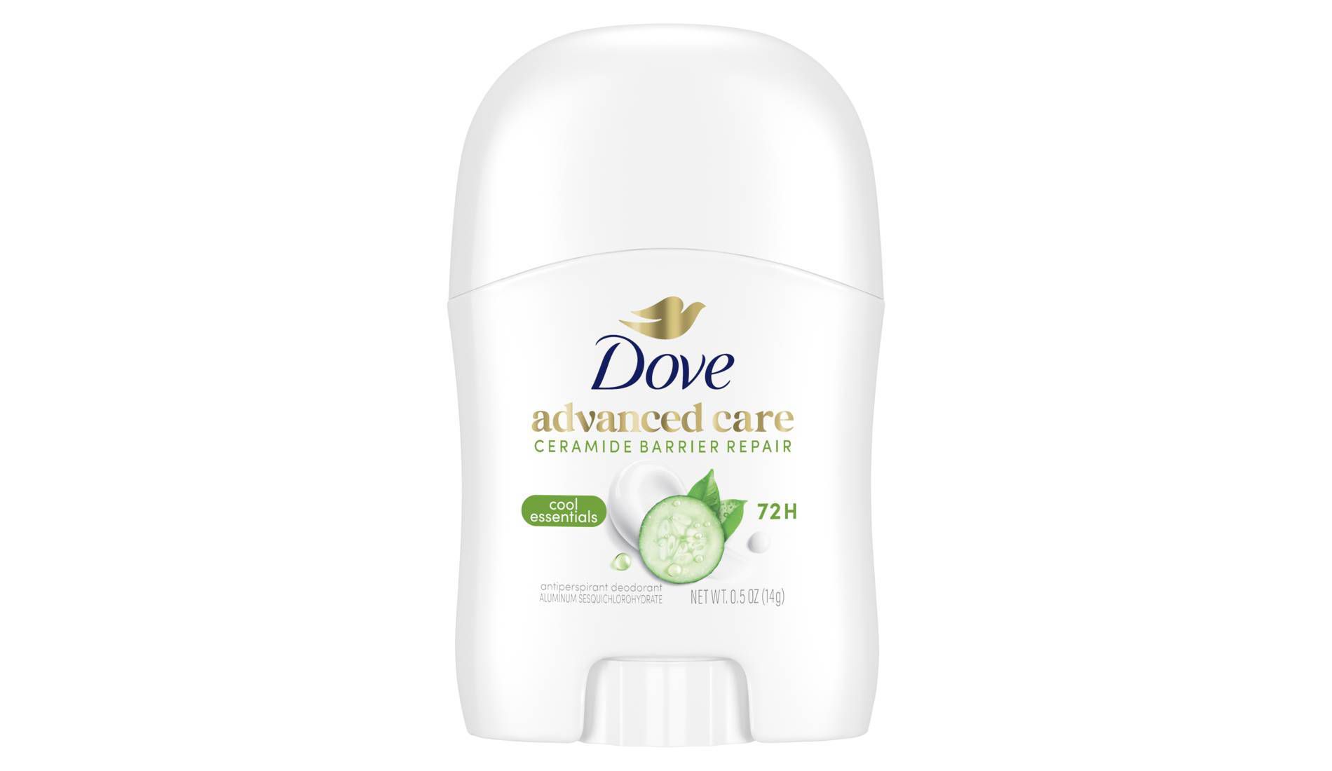 Dove Beauty Advanced Care 72-Hour Cool Essentials Mini Antiperspirant & Deodorant Stick - Travel Size - 0.5oz