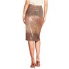 Women's Amber Ombre Sequin Midi Skirt - SKIES ARE BLUE - 2 of 4
