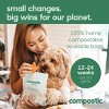 Compostic 2 Pack/20 Count Each 100% Compostable Gallon Bags - 4 of 4