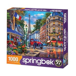 Springbok Paris Street Life Jigsaw Puzzle - 1000pc - 1 of 3