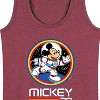 Women's - Disney - Mickey 28 Space Badge Graphic Racerback Tank - 2 of 4