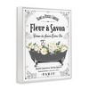 Stupell Industries Fleur a Savon Vintage Parisian Bathroom Floral Tub, 30" x 24" - 3 of 4