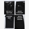 CULTURA Toddler's Supersoft Denim Jeans - 3 of 4