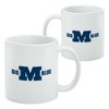 Millikin University Secondary Logo Ceramic Coffee Mug Novelty Gift Mugs for Coffee Tea and Hot Drinks 11oz White - 2 of 4