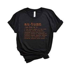 Simply Sage Market Women's Autumn Definition Short Sleeve Graphic Tee - 1 of 2