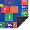 Educational Kids Cotton Rug for Playrooms, Kids Rooms, Classrooms, indoor, Hopscotch - Navy - 2 of 4