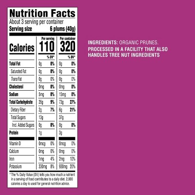Organic Unsweetened Pitted Prunes - 4oz - Good & Gather™