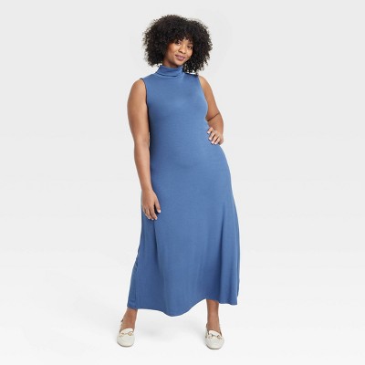 Women's Knit Midi Shift Dress - A New Day™