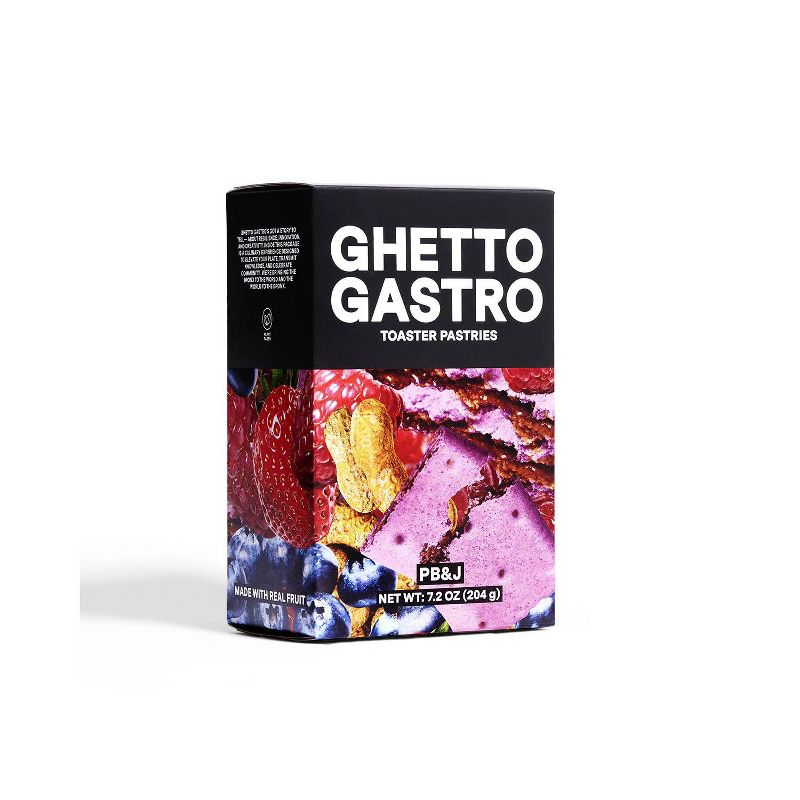 Ghetto Gastro Toaster Pastries Peanut Butter &#38; Jelly - 7.2oz, 1 of 12