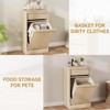 Tilt Out Trash Cabinet, Modern Trash Cabinet - 4 of 4