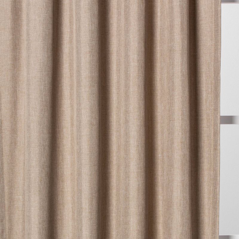 1pc Room Darkening Heathered Window Curtain Panel - Room Essentials™, 1 of 11