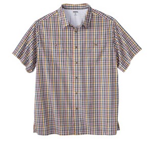 KingSize Short Sleeve Printed Sport Shirt - 1 of 4