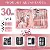 Manicure Set 30 in 1 Nail Clipper set,  nail clippers, fingernail & toenail clippers - 2 of 4