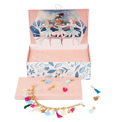 Meri Meri Winter Ballerina Charm Bracelet Advent Calendar Suitcase