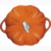STAUB Cast Iron 3.5-qt Pumpkin Cocotte with Stainless Steel Knob - 3 of 4