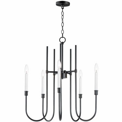 Maxim Lighting Tux 5 - Light Chandelier in  Black