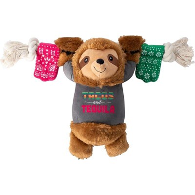 ZippyPaws Plush Dog Toy Set, Interactive Hide and Seek Play, Fiesta Till You Siesta, Pet Shop Collection