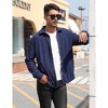 Coolmee Men's Corduroy Shirts Casual Button Down Shirt Jacket Fall Long Sleeve Shacket - 2 of 4