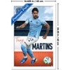 Trends International MLS New York City FC - Thiago Martins 25 Framed Wall Poster Prints - 3 of 4