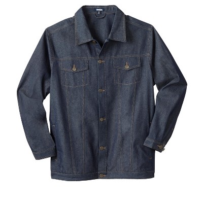 Liberty Blues by KingSize Men's Big & Tall Lightweight Comfort Denim Jean Jacket