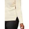 Women's Full Size Long Sleeve Turtleneck Sweater with Side Slit - HEIMISH USA - 4 of 4