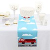 Big Dot of Happiness Fired Up Fire Truck - Petite Firefighter Firetruck Baby Shower or Birthday Party Paper Table Runner - 12 x 60 inches - 2 of 4