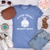 Womens Guess What Bunny Butt T shirt Funny Holiday Sunday Gift for Egg Basket - Crazy Dog Women's T Shirt - 3 of 4