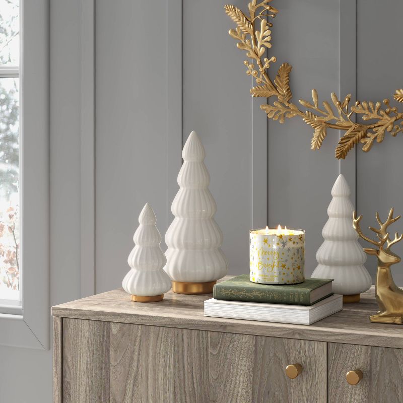 Large Scalloped Ceramic Christmas Tree White anita yokota target black friday deals