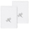 Linum Home Textiles 100% Turkish Cotton BRAELYN Embellished Towel Set - 2 of 3