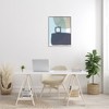 Stupell Industries Modern Contemporary Sleek Blue Geometric Shapes Framed Giclee Art, Gray, 24" x 30" - 3 of 4