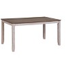 NicBex 5PCS/7PCS Dining Table Set,Rectangular Dining Table with Brown Tabletop and 4/6 Upholstered Chairs for Kitchen/Apartment,Beige - 3 of 4