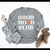 Simply Sage Market S.W.Smiley Good Mood Club Garment Dyed Long Sleeve - 3 of 4