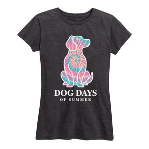 Women's - Instant Message - Dog Days Of Summer Short Sleeve Graphic T-Shirt - 1 of 4