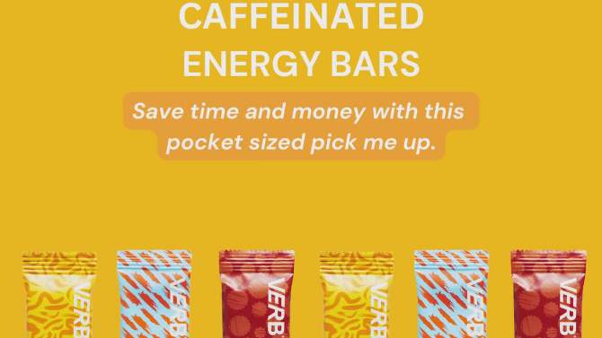 Verb Caffeinated Energy Bars - Chocolate Chip Banana Bread - 5ct/4.6oz, 2 of 7, play video