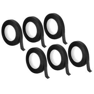 Unique Bargains Elastic Waterproof Floral Tapes for Bouquet Stem Wrapping 6 Pcs - 1 of 4